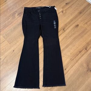 Maurices Black Flare & Wide Leg Jeans
